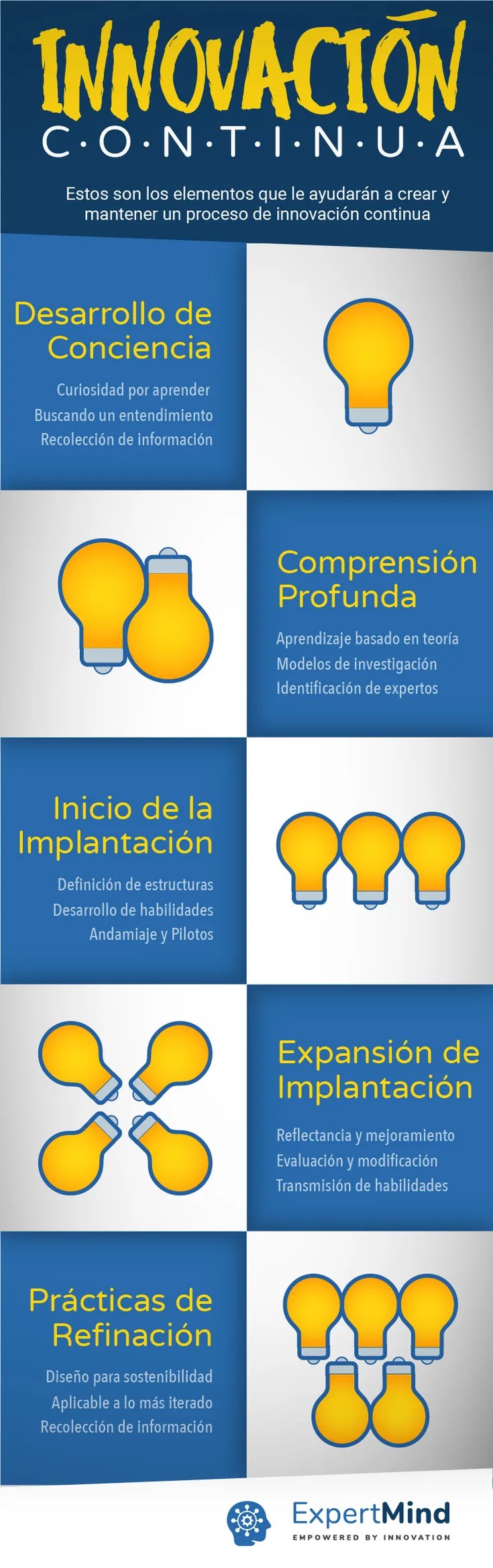 Infografía: innovación continua