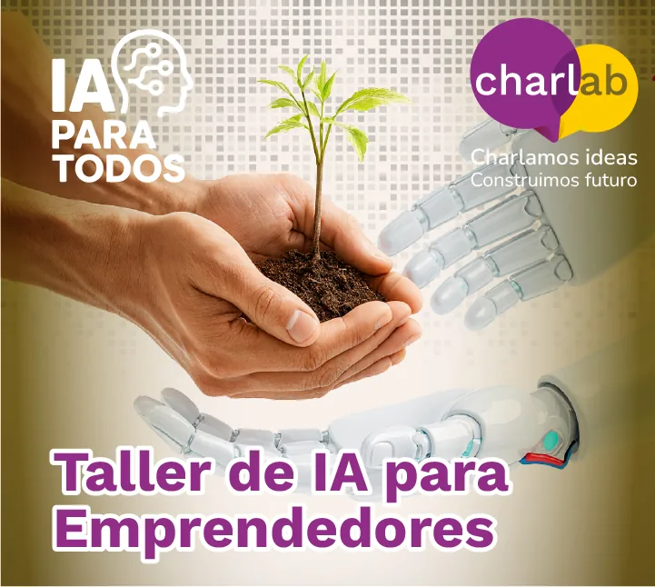 Banner del taller de IA para emprendedores