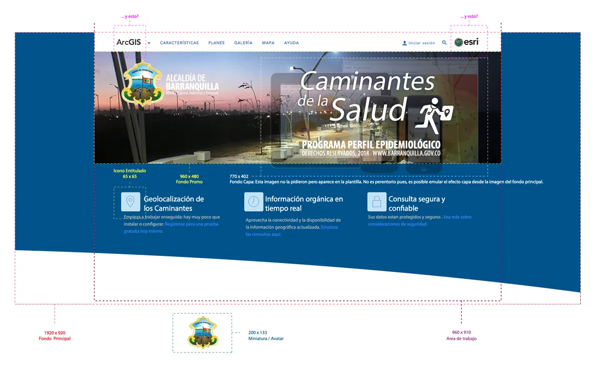 GeoPortal — Caminantes de la Salud