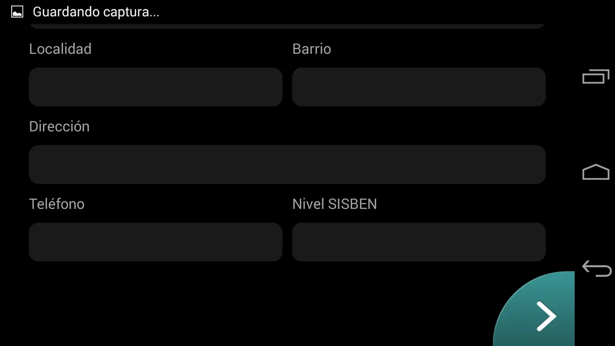 Identificacion ubicacion app parte — Caminantes de la Salud