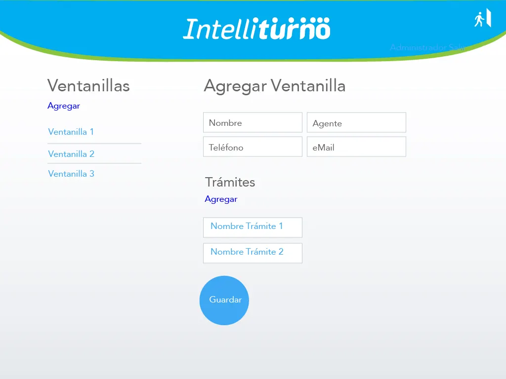 Administracion gestion ventanillas — Intelliturno
