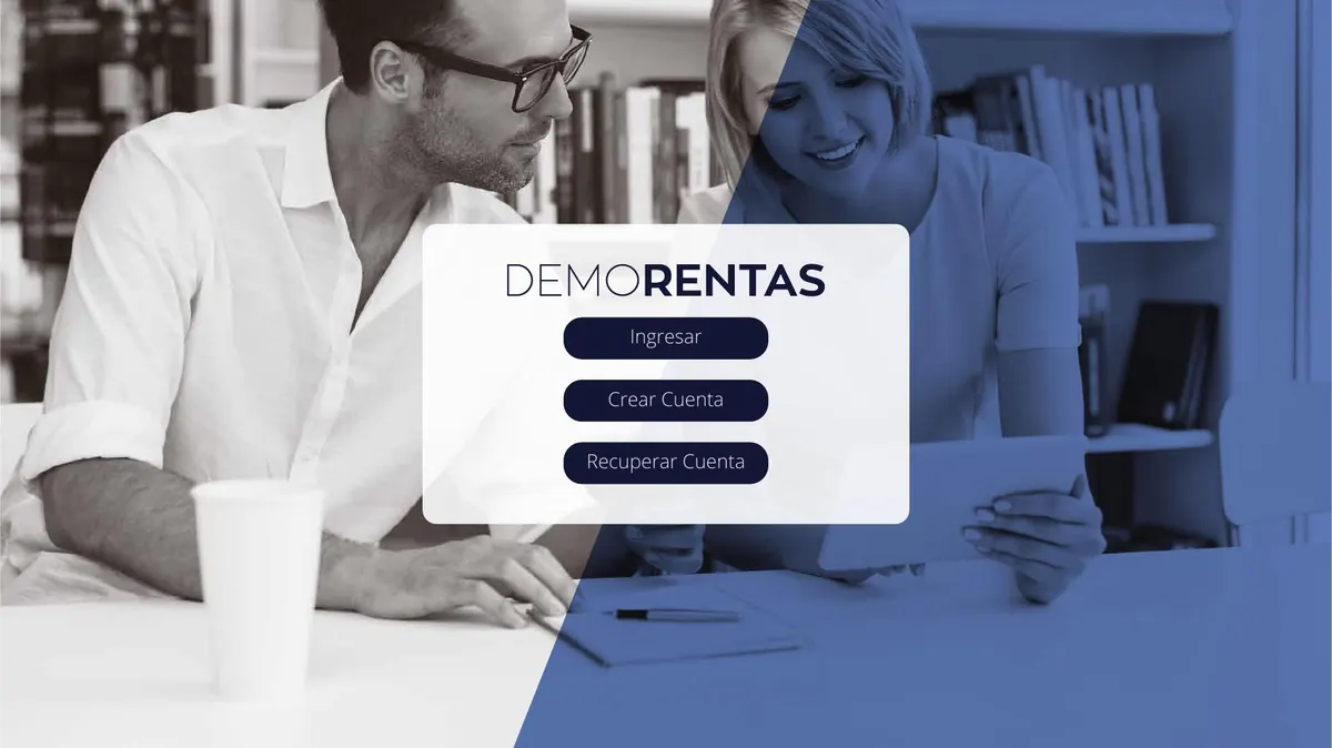 Rentas mockup — Rentas