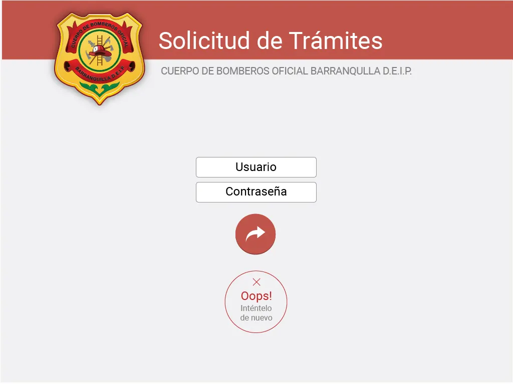 Mesa de trabajo — Bomberos · sitio, trámites y consola