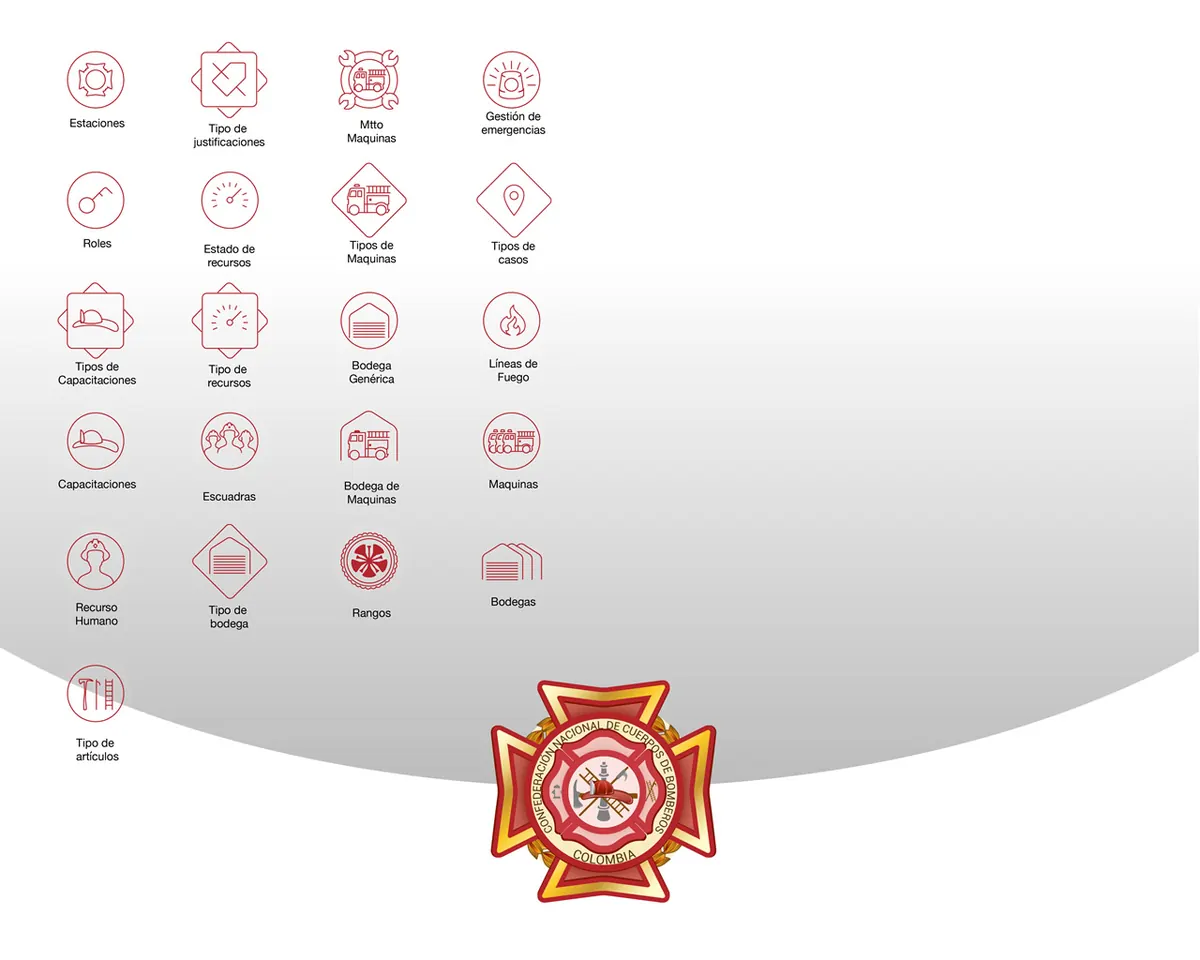 Bomberos — Bomberos · sitio, trámites y consola